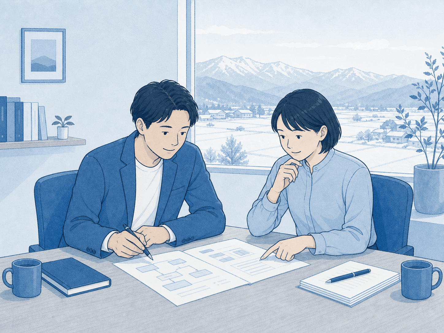 伴走支援のイメージ